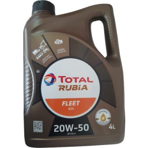 TOTAL SAE 20W-50 RUBIA FLEET HD 400