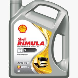SHELL SAE 20W-50 RIMULA R4 X