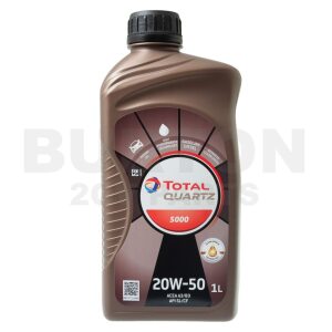TOTAL SAE 20W-50 QUARTZ 5000