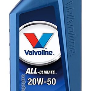 VALVOLINE SAE 20W-50 ALL-CLIMATE