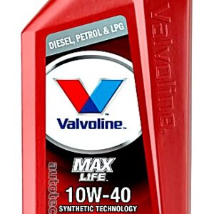 VALVOLINE SAE 10W-40 MAXLIFE