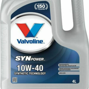 VALVOLINE SAE 5W-40 SYNPOWER