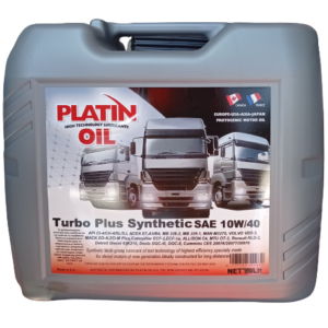 PLATIN SAE 10W/40 TURBO PLUS SYNTHETIC