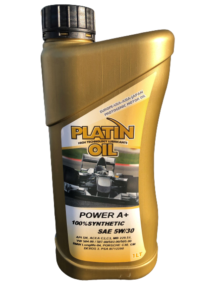 PLATIN SAE 5W/30 POWER A+ FULL SYNTHETIC 100%
