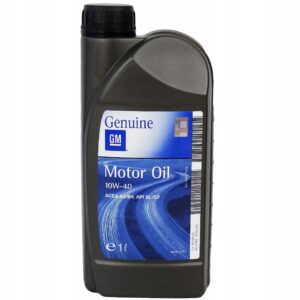 GM MOTOR OIL SAE 10W-40