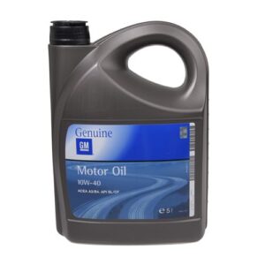 GM MOTOR OIL SAE 10W-40