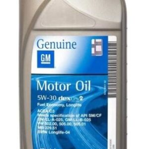 GM MOTOR OIL SAE 5W-30