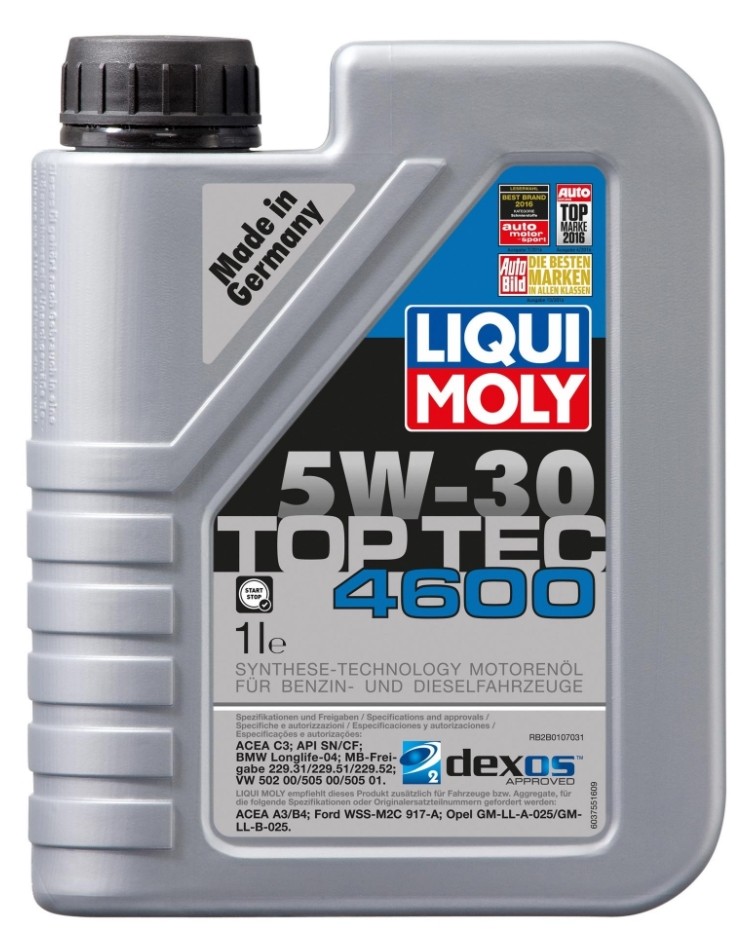 LIQUI MOLY SAE 5W-30 TOP TEC 4600